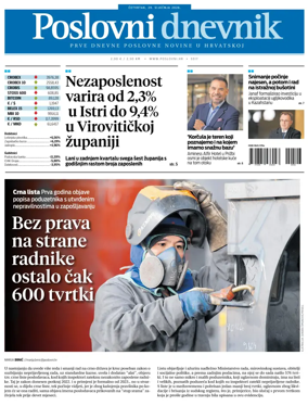 Cover of Poslovni Dnevnik