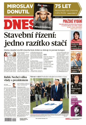 Cover of Dnes Prague Edition