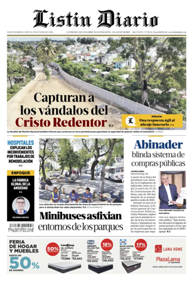 Cover of Listin Diario