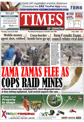 Cover of Times of Eswatini