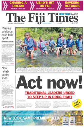 Cover of The Fiji Times