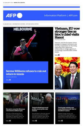 Cover of AFP English