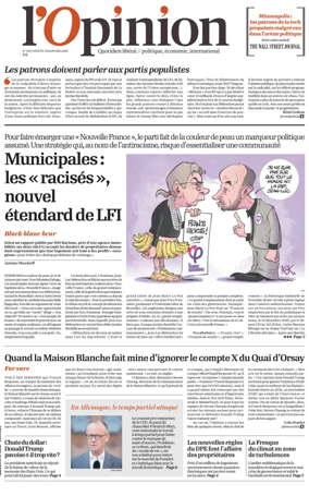 Cover of L'Opinion
