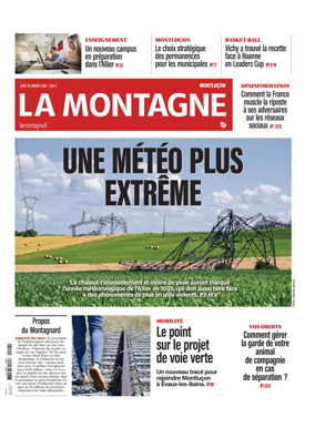 Cover of La Montagne (Montlucon)