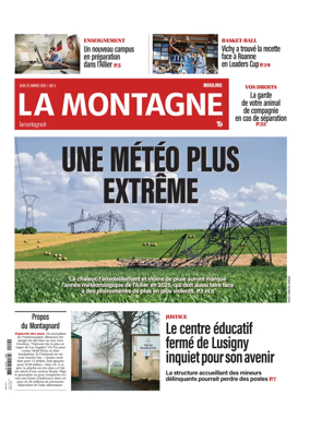 Cover of La Montagne (Moulins)