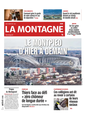Cover of La Montagne (Riom)
