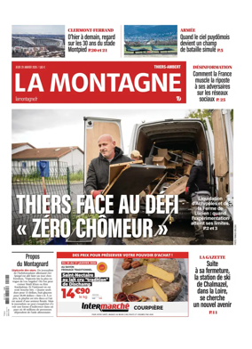 Cover of La Montagne (Thiers-Ambert)