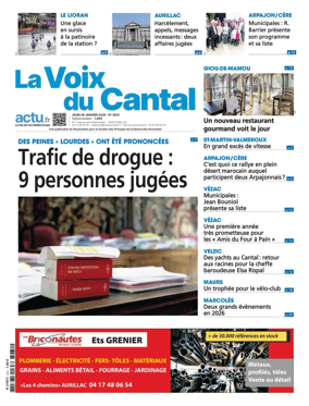 Cover of La Voix du Cantal
