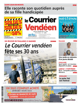 Cover of Le Courrier Vendeen