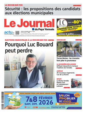 Cover of Le Journal du Pays Yonnais