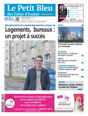 Cover of Le Petit Bleu