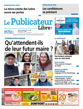 Cover of Le Publicateur Libre