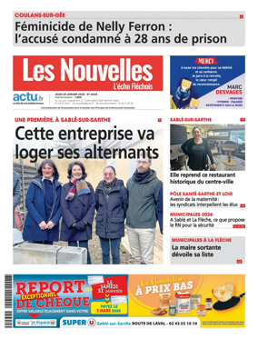 Cover of Les Nouvelles - L'Echo Flechois (FL)