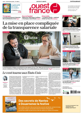 Cover of Ouest France (Chateaubriant)