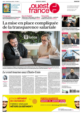 Cover of Ouest France (Manche)
