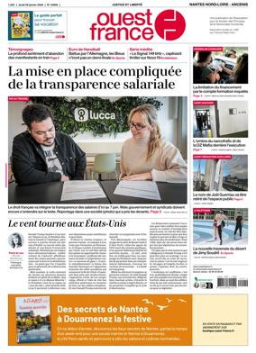 Cover of Ouest France (Nantes Nord-Loire - Ancenis)