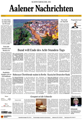 Cover of Aalener Nachrichten