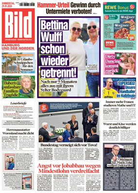 Cover of BILD Hamburg
