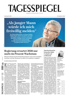 Cover of Der Tagesspiegel