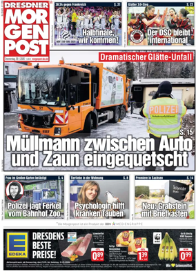 Cover of Dresdner Morgenpost