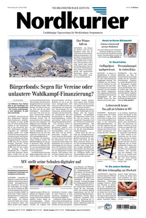 Cover of Neubrandenburger Zeitung