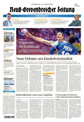 Cover of Neuss-Grevenbroicher Zeitung Neuss