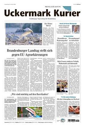 Cover of Prenzlauer Zeitung