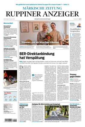 Cover of Ruppiner Anzeiger