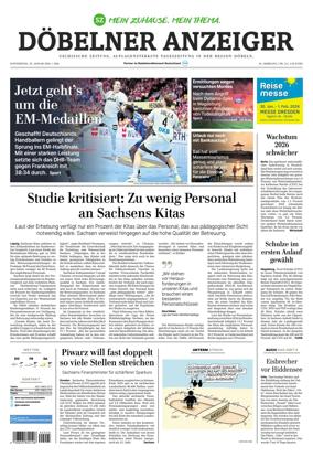 Cover of Sachsische Zeitung (Dobeln)