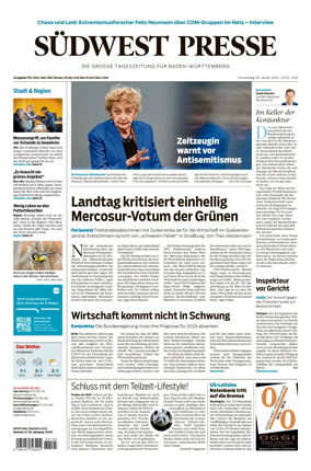 Cover of Sudwest Presse