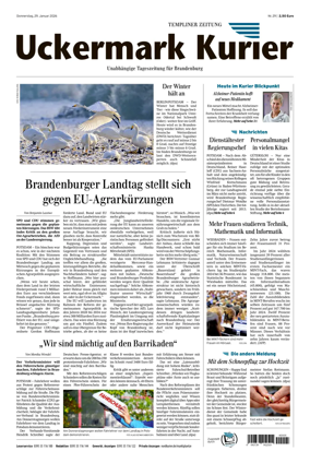 Cover of Templiner Zeitung