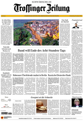 Cover of Trossinger Zeitung
