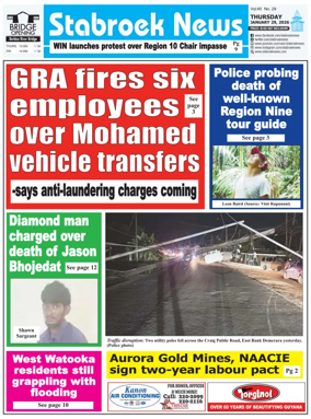 Cover of Stabroek News