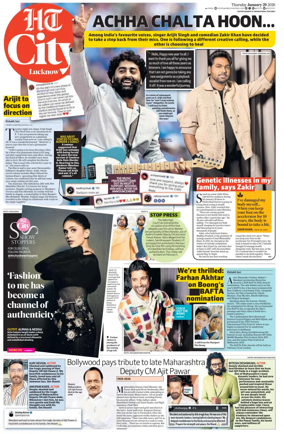 Cover of Hindustan Times (Lucknow) - Live