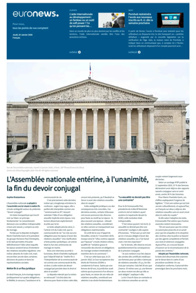 Cover of EuroNews (French Edition)