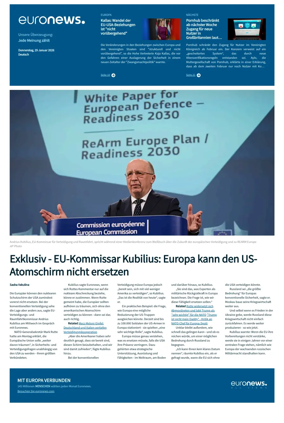 Cover of Euronews (German Edition)