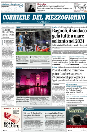 Cover of Corriere del Mezzogiorno (Campania)