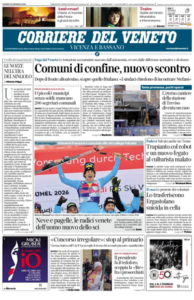 Cover of Corriere del Veneto (Vicenza e Bassano)