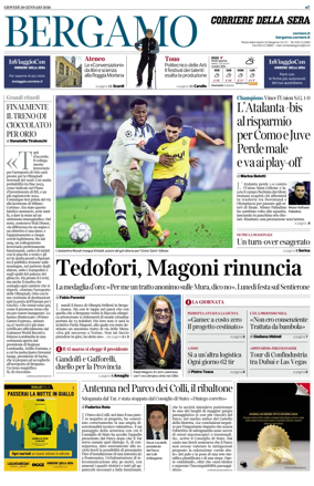 Cover of Corriere della Sera (Bergamo)