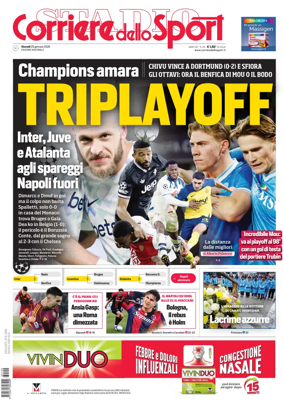 Cover of Corriere dello Sport