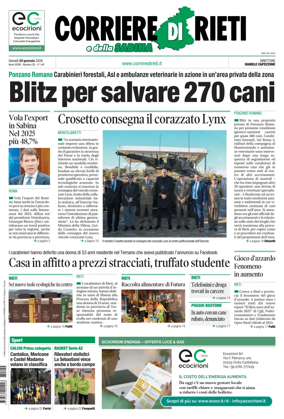 Cover of Corriere di Rieti