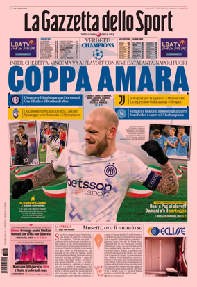 Cover of La Gazzetta dello Sport - Napoli