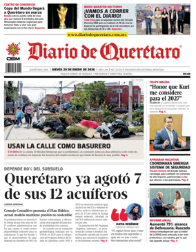 Cover of Diario de Queretaro