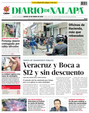 Cover of Diario de Xalapa