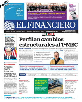 Cover of El Financiero