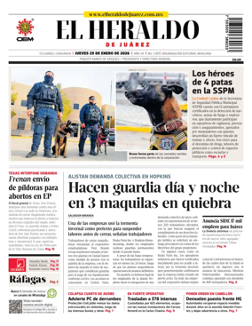 Cover of El Heraldo de Juarez