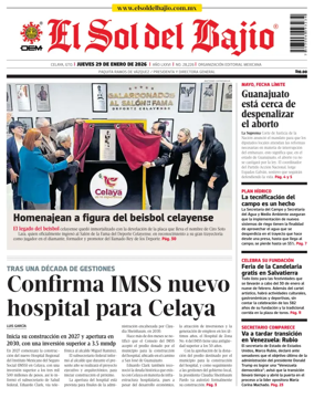 Cover of El Sol de Bajio