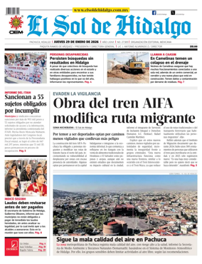 Cover of El Sol de Hidalgo