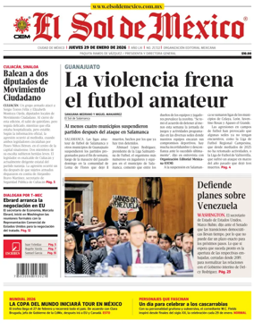 Cover of El Sol de Mexico