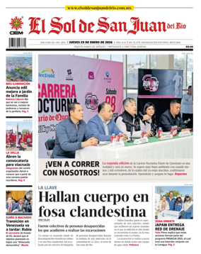 Cover of El Sol de San Juan del Rio